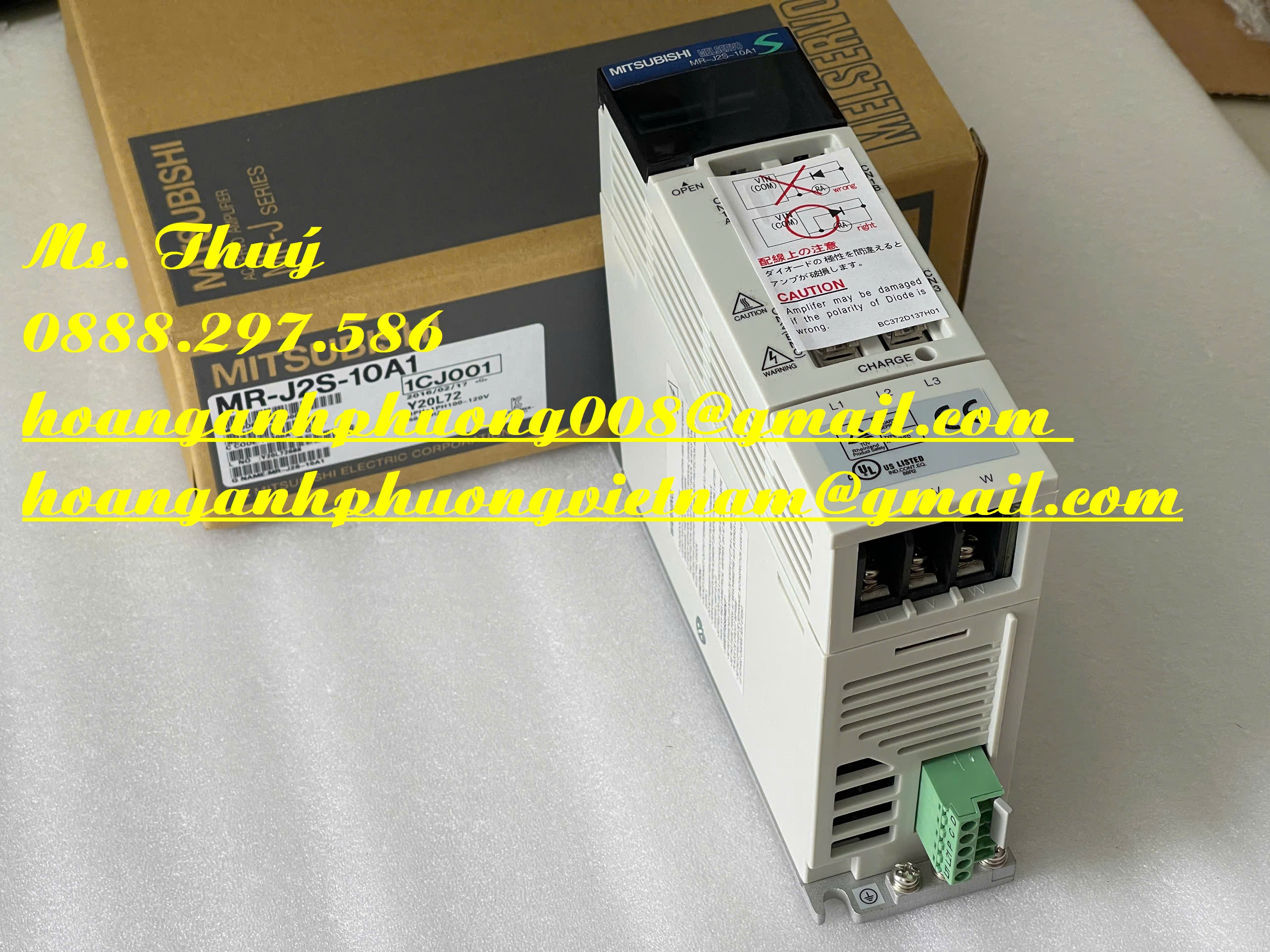 Mitsubishi MR-J2S-10A1 - Bộ điều khiển chính hãng - Toàn quốc